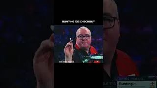 Thumbnail: Bunting 132 Checkout #explore #darts #viral #trending #shorts #132