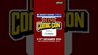 Thumbnail: We are excited to announce that we will be at Comic Con from 9th to 11th December.