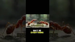 Thumbnail: The Secret Behind the Bird Ant Ritual 🕊️🐜 #science #shorts