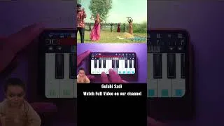 Thumbnail: Gulabi sadi - watch full tutorial on our channel #gulabisadi #shorts #sanjurathod