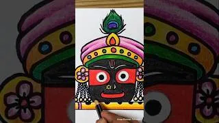 Thumbnail: Lord Jagannath Drawing Easy ✨ #jagannath #shorts #rathyatra