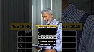 Thumbnail: Top 10 Highest Paying Skills in 2026 #shorts #shortsfeed #anuragaggarwal #top10