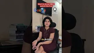 Thumbnail: Google to Palantir: Would I Still Do an MBA? 🤔 | Best Online MBA for Working Professionals