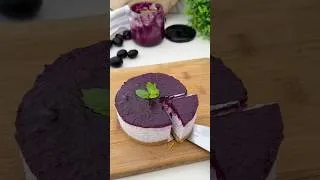 Thumbnail: Jamun Cheesecake with Homemade Cream Cheese #shorts #Jamuncheesecake #homemadecreamcheese