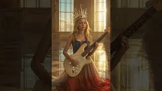 Thumbnail: The Star-Spangled Banner ⚡ Heavy Metal Guitar Remix | Short Anthem Blast 🇺🇸 #Shorts