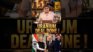 Thumbnail: Uranium Deal Done ! #shorts #uranium #australia #india #ankitavasthisir