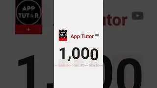Thumbnail: Thank you for 1K Subs! #shorts