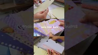 Thumbnail: Making sticker albums 📓 #stationery #smallbusiness #stationerydesign #stickerbook