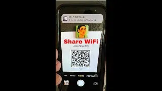Thumbnail: How to Share Wifi Network with QR CODE - EASY with iPhone!