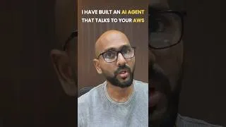 Thumbnail: I Built an AI Agent That Controls AWS With Plain English