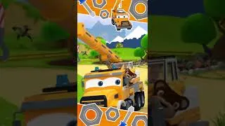 Thumbnail: 🚧✨Build Crane Truck 🚚 Construction Fun for Kids! 🏗️👷‍♂️ #appmink #nurseryrhymes #kidssong