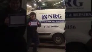 Thumbnail: Norwich Rd Garage Nickname Competition entry Josh  Foster