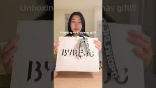 Thumbnail: UNBOXING MY CHRISTMAS GIFT 💕🎁🎉 #christmas #byredo #perfume #unboxinggift