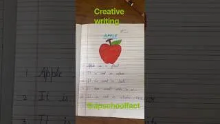 Thumbnail: creative writing #viralvideo #school #school #education #schoollife #aps