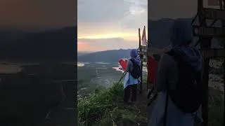 Thumbnail: Mountain Sunset with a Stunning Lake View 🌄 #shorts
