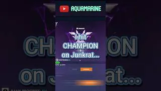Thumbnail: Champion Junkrat #aquamarineow #overwatch #junkrat #ow #gaming #overwatch2 #overwatchclips #ow2
