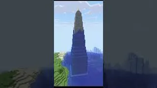 Thumbnail: Minecraft Cobblestone Tower🤯  はじまりの曲  #minecraft #shorts #memes  #shorts #gaming #ar5gaming