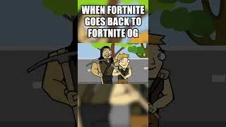 Thumbnail: When Fortnite goes Fortnite OG #shorts #fortnite