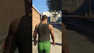 Thumbnail: Gta V Enchanted - Franklin Was At Home #gta5 #gtav #shortsfeed #youtubeshorts