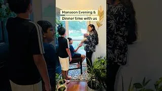 Thumbnail: ASMR Monsoon Evening to Dinner Routine with 3 Kids🏡⛈️      #everblogcalender #momlife #baby