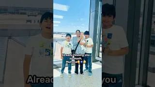 Thumbnail: The hardest goodbye is saying bye to Mom after she fills our home with love. ❤️🇮🇳😢