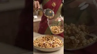 Thumbnail: ज्वारीच्या लाह्यांचे मालवणी पंचखाद्य / पंचखाजा  प्रसाद (गणपती विशेष) puffed sorghum, sweet #shorts