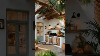 Thumbnail: Rustic + Tropical = The Coziest Outdoor Kitchen