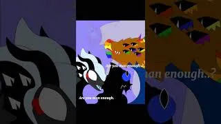 Thumbnail: Are you man enough? #animatic (placing the blame) #art #digitalart #dragon #dragonoc #lore #edit