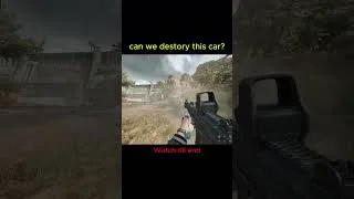 Thumbnail: Can we destroy npc car in delta force #shorts