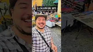 Thumbnail: 🇲🇽 Exploring El Callejón del Arte, the heart of Barrio Antiguo in Monterrey! 🎨 #NuevoLeon #Monterrey