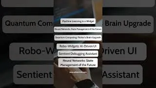Thumbnail: Flutter AI Alliance #study #flutter #fluttervsreactnative #motivation #flutterstatemanagement #tech
