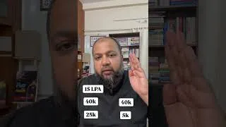 Thumbnail: High Salary Now vs High Growth Later - What’s smarter? | Arham Faraaz Shorts