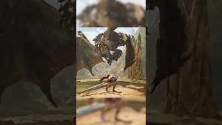 Thumbnail: Offset Party vs Seregios #monsterhunter #mhwilds #shorts #greatsword