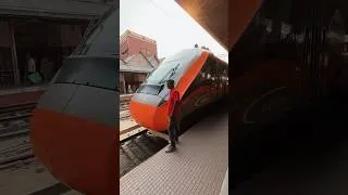 Thumbnail: This train is a Celebrity! Selfie with the Vande Bharat Express #train #shorts