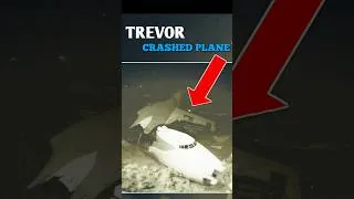 Thumbnail: GTA 5 Plane Crash Ocean Secret 😱 | Trevor Story Hidden Detail