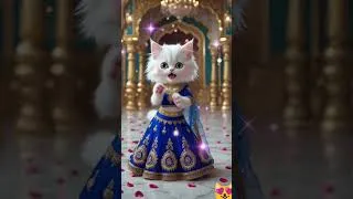 Thumbnail: Heart- touching cute kitten dance 🐾#aidance #funny #dancingcat #cat #cute 💃