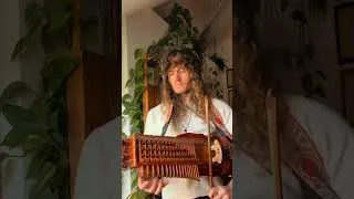Thumbnail: One of the first solos I learned on the guitar as a kid, had to try on the #nyckelharpa #guitarsolo