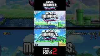 Thumbnail: Mario Wonder in Mario Maker 2