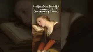 Thumbnail: classical music when you're on a deadline #classicalmusic #meme