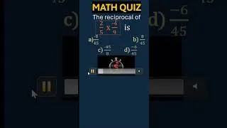 Thumbnail: solve and find the correct option #rationalnumbers #class8maths #quiz   #short#cbse #icse #arsgymath