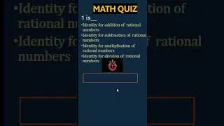 Thumbnail: ⏳ You have 5 seconds to answer #rationalnumbers #quiz #class8maths #arsgymaths #exam #cbse #icse