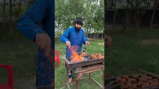 Thumbnail: Barbecue family party #￼family #viralshort #best #funny