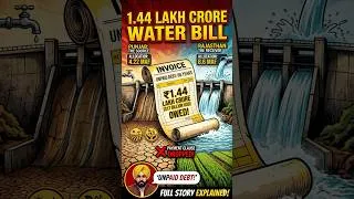 Thumbnail: Punjab's ₹1.44 Lakh Crore Water Bill Explained! 💧