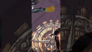 Thumbnail: Peinture sur tissu. Comment j'ai crée un style Steampunk avec la technique du bleach art