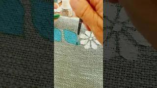 Thumbnail: Peinture sur tissu