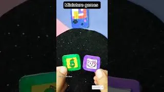 Thumbnail: Diy miniature puzzle 🧩 game 🎮 #shorts #diy #craft #diycrafts #minicraft