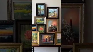 Thumbnail: Small Framed Oil Paintings for an Upcoming Art Fair | Art BSP