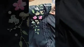 Thumbnail: Easy and Elegant 🤩 Sleeve Embroidery design 🪡