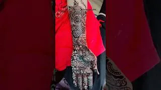 Thumbnail: Mehendi design 🌿#shorts