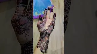 Thumbnail: Henna design 🌿 #shorts